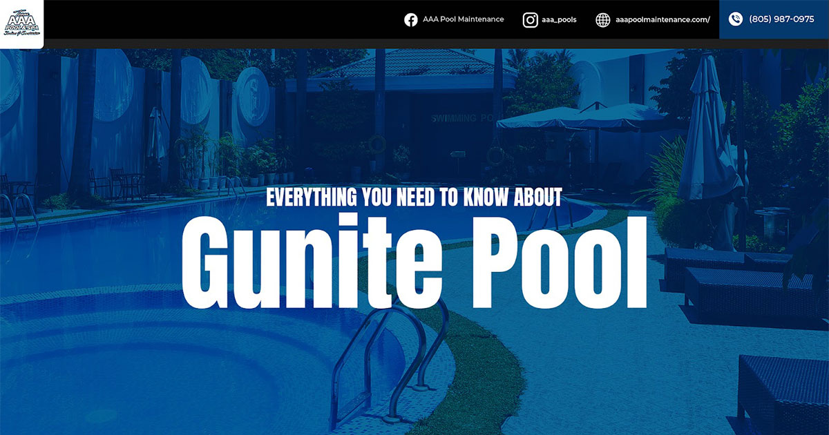 gunite pool