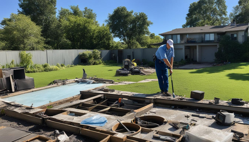 Pool Deck Repair